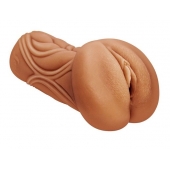 Кофейный мастурбатор-вагина Dumpling - Lola Games - в Йошкар-Оле купить с доставкой