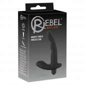 Черный вибромассажер простаты Naughty Finger Prostate Vibe - 13,8 см. - Orion - в Йошкар-Оле купить с доставкой