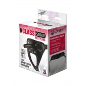 Черный пояс для насадок CLASS STRAP Restyling - LOVETOY (А-Полимер) - купить с доставкой в Йошкар-Оле