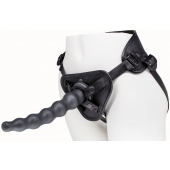 Пояс харнесс BEST UNI strap с 2 насадками - 18 и 22 см. - LOVETOY (А-Полимер) - купить с доставкой в Йошкар-Оле