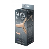Телесный мужской парапротез MEN STYLE - 15 см. - LOVETOY (А-Полимер) - купить с доставкой в Йошкар-Оле