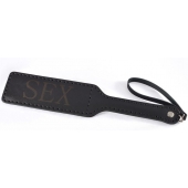 Черная гладкая шлепалка SEX - 35 см. - Sitabella - купить с доставкой в Йошкар-Оле
