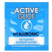 Лубрикант на водной основе Active Glide с гиалуроновой кислотой - 3 гр. - Биоритм - купить с доставкой в Йошкар-Оле