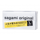 Презервативы Sagami Original 0.02 L-size увеличенного размера - 10 шт. - Sagami - купить с доставкой в Йошкар-Оле