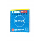 Текстурированные презервативы LUXE Royal Exotica - 3 шт. - Luxe - купить с доставкой в Йошкар-Оле