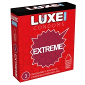 Текстурированные презервативы LUXE Royal Extreme - 3 шт. - Luxe - купить с доставкой в Йошкар-Оле
