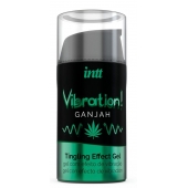 Жидкий интимный гель с эффектом вибрации Vibration! Ganjah - 15 мл. - INTT - купить с доставкой в Йошкар-Оле