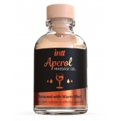Массажный гель с согревающим эффектом Aperol - 30 мл. - INTT - купить с доставкой в Йошкар-Оле