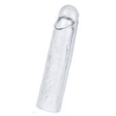 Прозрачная насадка-удлинитель Flawless Clear Penis Sleeve Add 1 - 15,5 см. - Lovetoy - в Йошкар-Оле купить с доставкой