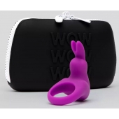 Фиолетовое эрекционное виброкольцо Happy Rabbit Cock Ring Kit - Happy Rabbit - в Йошкар-Оле купить с доставкой