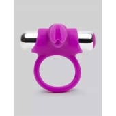 Лиловое виброкольцо с пультом ДУ Remote Control Cock Ring - Happy Rabbit - в Йошкар-Оле купить с доставкой