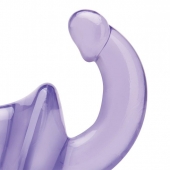Фиолетовый безремневой страпон Strapless Strap-On - Lux Fetish - купить с доставкой в Йошкар-Оле