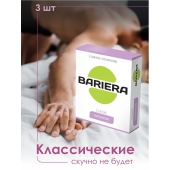 Классические презервативы Bariera Classic - 3 шт. - Bariera - купить с доставкой в Йошкар-Оле