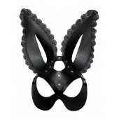 Маска зайки с кружевом на ушках - БДСМ Арсенал - купить с доставкой в Йошкар-Оле
