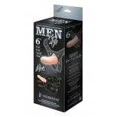 Пустотелый фаллопротез MEN STYLE - 17,5 см. - LOVETOY (А-Полимер) - купить с доставкой в Йошкар-Оле
