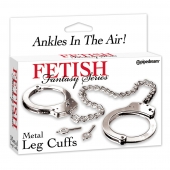 Металлические наручники Metal Leg Cuffs - Pipedream - купить с доставкой в Йошкар-Оле