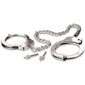 Металлические наручники Metal Leg Cuffs - Pipedream - купить с доставкой в Йошкар-Оле