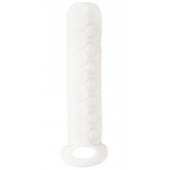 Белый фаллоудлинитель Homme Long - 13,5 см. - Lola Games - в Йошкар-Оле купить с доставкой