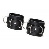 Черные наручники Anonymo на сцепке - ToyFa - купить с доставкой в Йошкар-Оле