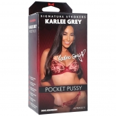 Мастурбатор-вагина Karlee Grey ULTRASKYN Pocket Pussy - Doc Johnson - в Йошкар-Оле купить с доставкой