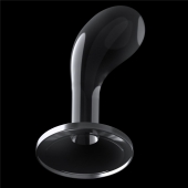 Прозрачный стимулятор простаты Flawless Clear Prostate Plug - 15 см. - Lovetoy - в Йошкар-Оле купить с доставкой