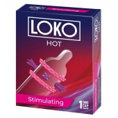 Стимулирующая насадка на пенис LOKO HOT с возбуждающим эффектом - Sitabella - в Йошкар-Оле купить с доставкой