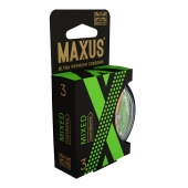 Презервативы в пластиковом кейсе MAXUS AIR Mixed - 3 шт. - Maxus - купить с доставкой в Йошкар-Оле