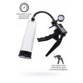 Прозрачная механическая помпа для пениса Viggo - Sexus - в Йошкар-Оле купить с доставкой