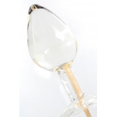 Прозрачный леденец в форме малой анальной пробки со вкусом пина колада - Sosuчki - купить с доставкой в Йошкар-Оле