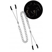 Регулируемые зажимы для сосков Sweet Caress Nipple Chain - Sweet Caress - купить с доставкой в Йошкар-Оле
