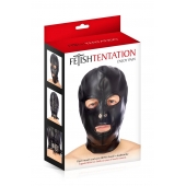 Маска-шлем с прорезями для глаз и рта - Fetish Tentation - купить с доставкой в Йошкар-Оле