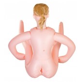 Надувная секс-кукла с реалистичной головой и поднятыми ножками - ToyFa - в Йошкар-Оле купить с доставкой