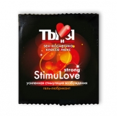 Разогревающий гель-лубрикант Stimulove Strong в одноразовой упаковке - 4 гр. - Биоритм - купить с доставкой в Йошкар-Оле
