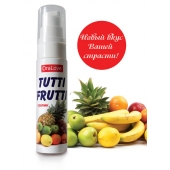 Гель-смазка Tutti-frutti со вкусом тропических фруктов - 30 гр. - Биоритм - купить с доставкой в Йошкар-Оле
