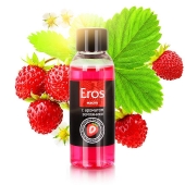 Массажное масло Eros fantasy с ароматом земляники - 50 мл. - Биоритм - купить с доставкой в Йошкар-Оле