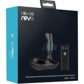 Черный вибратор-ротатор для стимуляции простаты Nexus Revo Air - Nexus Range - в Йошкар-Оле купить с доставкой
