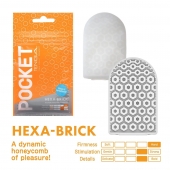 Карманный мастурбатор HEXA-BRICK - Tenga - в Йошкар-Оле купить с доставкой