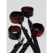 Изысканный набор фиксаций на кровати Reversible Under Mattress Restraint Set - Fifty Shades of Grey - купить с доставкой в Йошкар-Оле