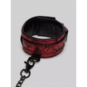 Красно-черные оковы Reversible Faux Leather Ankle Cuffs - Fifty Shades of Grey - купить с доставкой в Йошкар-Оле