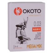 Набор из 4 презервативов OKOTO MegaMIX - Sitabella - купить с доставкой в Йошкар-Оле