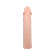 Удлиняющая насадка на пенис Deep Love - 21,5 см. - Baile - в Йошкар-Оле купить с доставкой