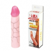 Удлиняющая насадка на пенис Deep Love - 21,5 см. - Baile - в Йошкар-Оле купить с доставкой