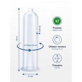 Презервативы MY.SIZE размер 47 - 10 шт. - My.Size - купить с доставкой в Йошкар-Оле