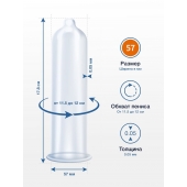 Презервативы MY.SIZE размер 57 - 3 шт. - My.Size - купить с доставкой в Йошкар-Оле