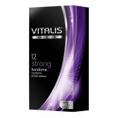 Презервативы с утолщённой стенкой VITALIS PREMIUM strong - 12 шт. - Vitalis - купить с доставкой в Йошкар-Оле