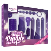 Эротический набор Toy Joy Mega Purple - Toy Joy - купить с доставкой в Йошкар-Оле