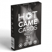 Игральные карты HOT GAME CARDS НУАР - 36 шт. - Сима-Ленд - купить с доставкой в Йошкар-Оле