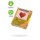 Экологически чистые презервативы Masculan Organic - 3 шт. - Masculan - купить с доставкой в Йошкар-Оле