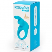 Голубое эрекционное виброкольцо Happy Rabbit Rechargeable Rabbit Cock Ring - Happy Rabbit - в Йошкар-Оле купить с доставкой
