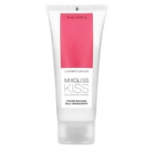 Смазка на водной основе Mixgliss Kiss с ароматом земляники - 70 мл. - Mixgliss - купить с доставкой в Йошкар-Оле